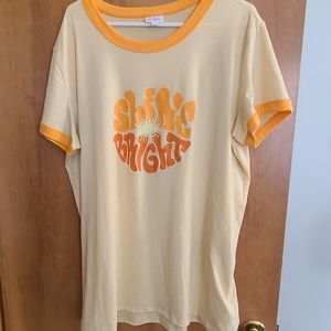 LuLaRoe Shine and Bright Tee